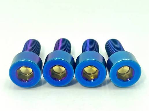 Titanium Front Shock Absorber Bolts (4)