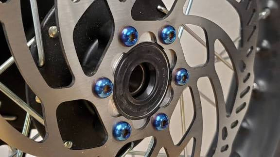 Titanium Rear Rotor Bolts (6)
