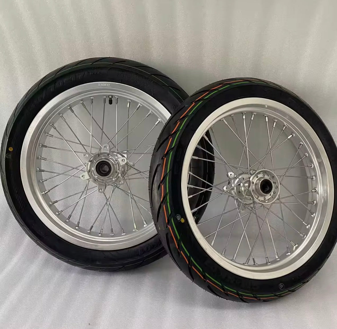 Chrome Ultra Bee Supermoto Wheelset