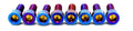 Titanium Triple Tree bolts Surron LBX (7)