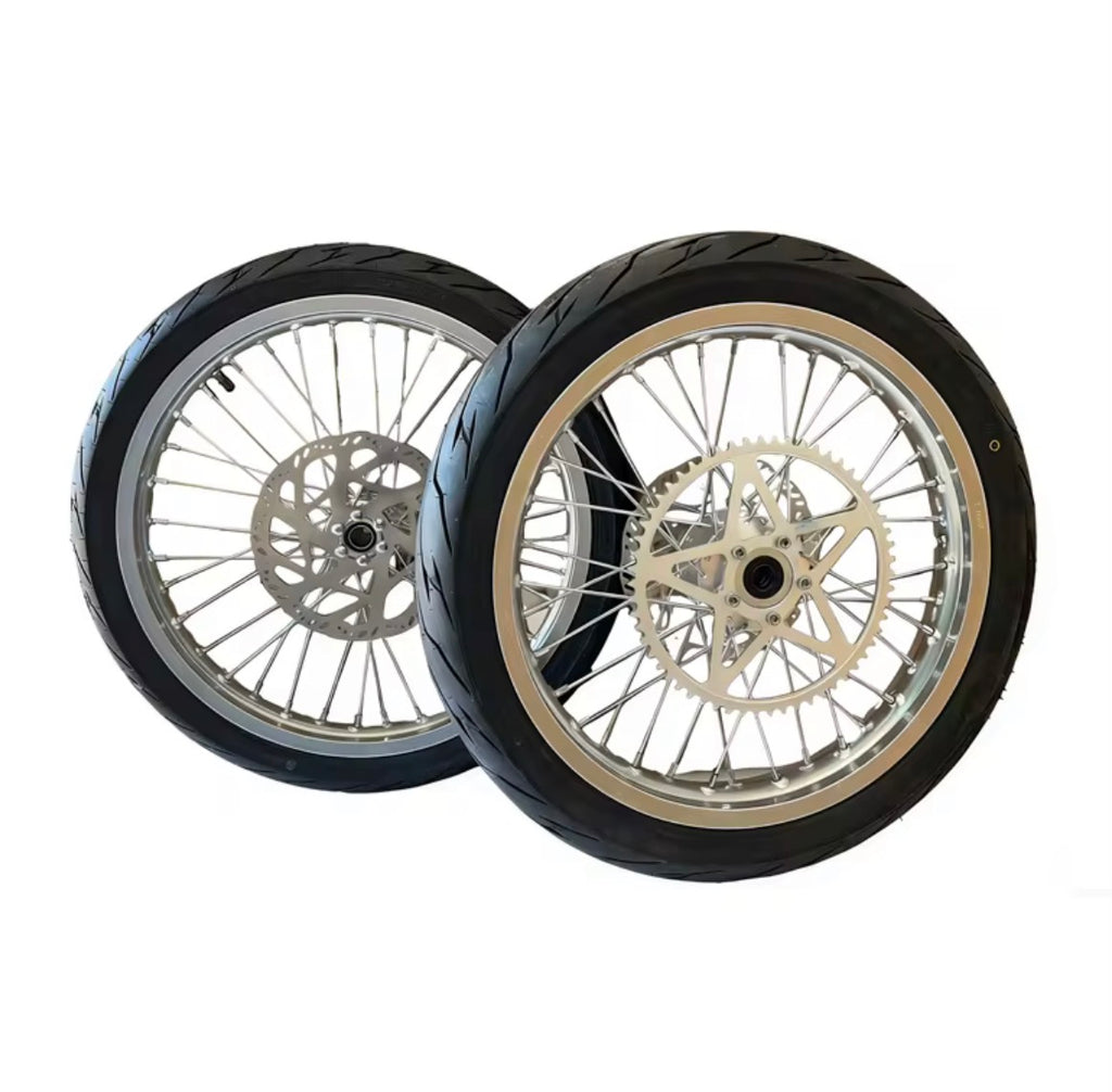 Chrome Ultra Bee Supermoto Wheelset