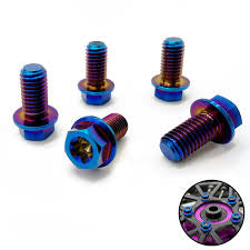 Titanium Rear Sprocket Bolts (5)