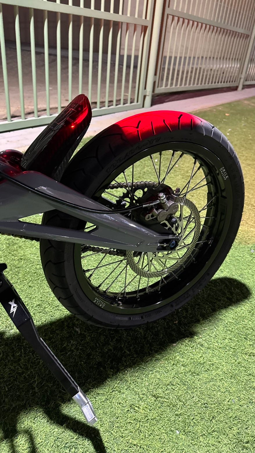 Funparts Real Carbon Fiber Mudguard for Surron LBX