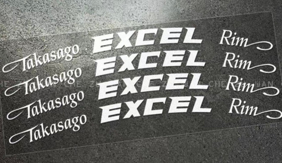 Excel Rim stickers