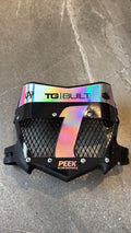 Black Motocutz Style Vented Plate no. 11/12