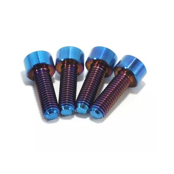 Titanium Foot Rest Bracket Bolts (4)