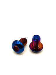 Titanium Chain Guard bolts