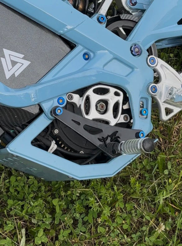 Titanium foot lock bolts (Set of 2)